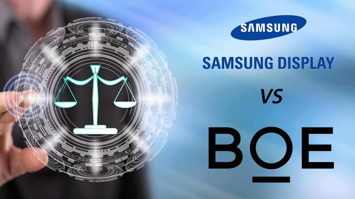Écran AMOLED : Samsung Display porte plainte contre BOE Technology