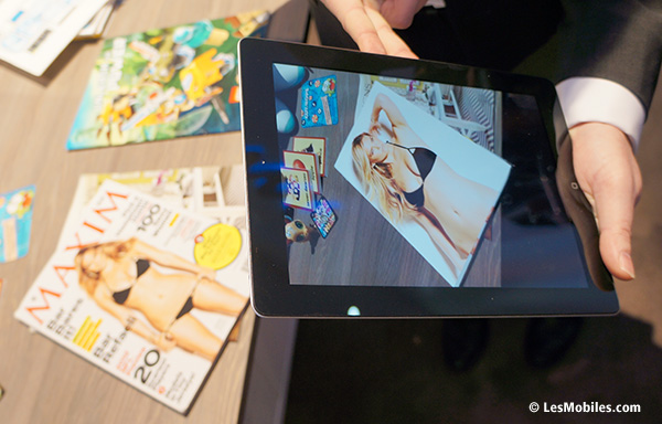 Exemples d'applications de réalitée augmentée utilisant Qualcomm Vuforia