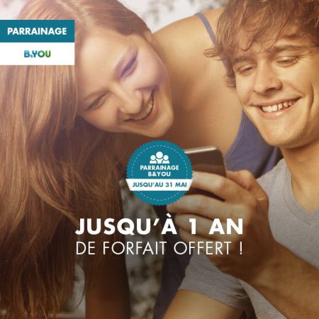 B&YOU relance son offre de parrainage