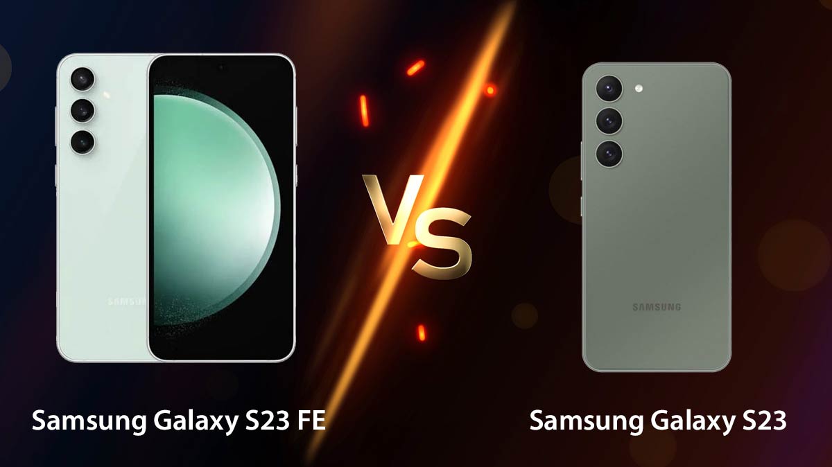 Samsung Galaxy S23 FE vs Galaxy S23, les différences