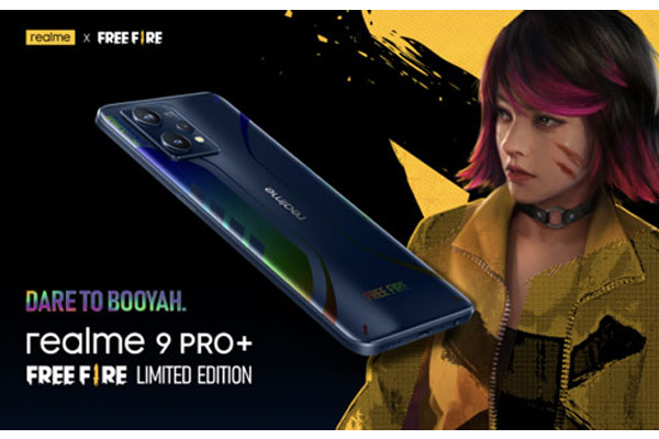 Realme propose une édition spéciale avec le realme 9 Pro+ Edition Limitée Free Fire