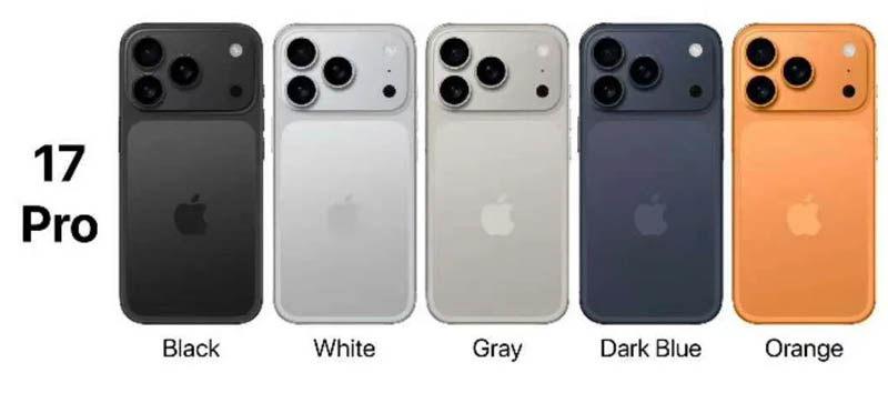 Les Couleurs Des Prochains IPhone 17 D voil es Avant L heure