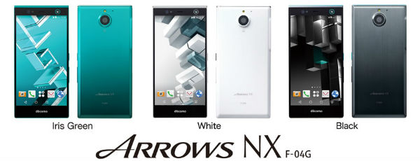 Fujitsu Arrows NX F-04G : le premier smartphone avec scanner d'iris est disponible au Japon