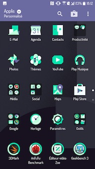 HTC Desire interface