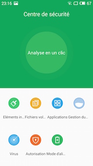 Meizu m2 note interface
