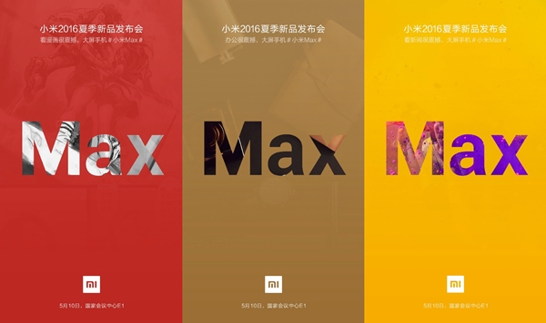 Xiaomi Mi Max : rendez-vous le 10 mai pour l'annonce officielle