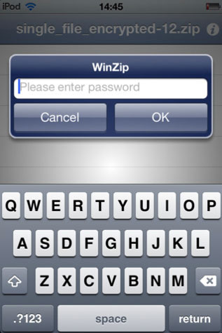 Le célèbre utilitaire WinZip débarque sur iOS