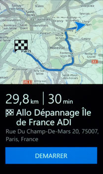 Test Nokia Lumia 710 : Nokia Drive