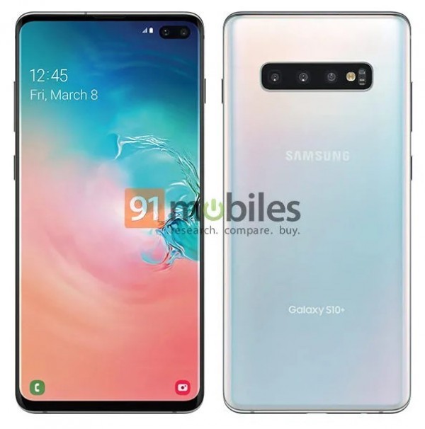 Voici à quoi ressemblerait le Galaxy S10+ de Samsung