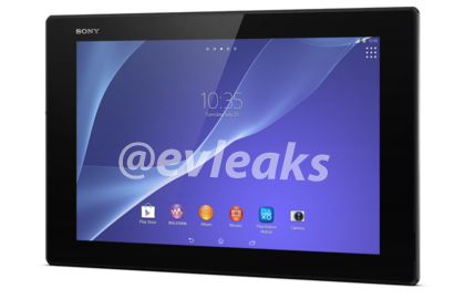 La Sony Xperia Tablet Z2 se dévoile à travers un premier visuel presse
