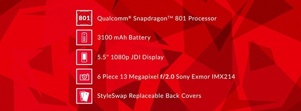 OnePlus One : le Snapdragon 800 laisse sa place au Snapdragon 801