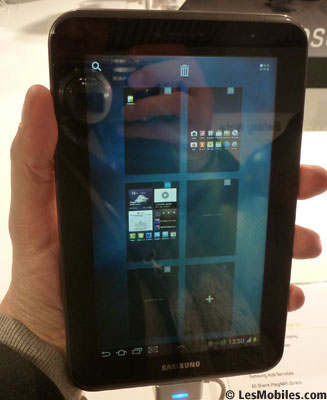 Prise en main Samsung Galaxy Tab 2 (7.0)