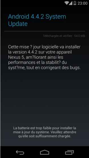 Google déploie Android 4.4.2 KitKat sur les Nexus 4, Nexus 5, Nexus 7 (2012 et 2013) et Nexus 10