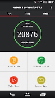 Highway Pure performances