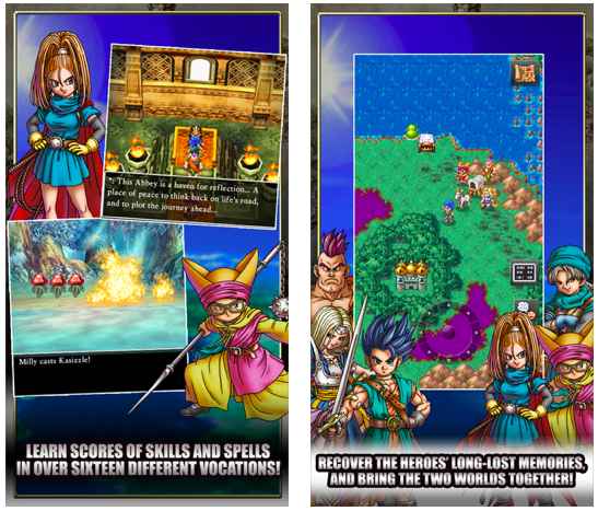Square-Enix dévoile Dragon Quest VI sur smartphone
