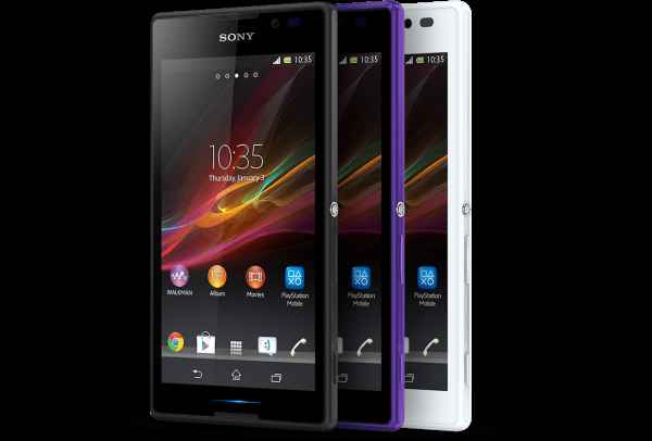 Xperia C : Sony officialise son premier smartphone avec chipset MediaTek