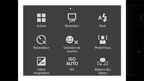 Test Sony Xperia sola : interface photo