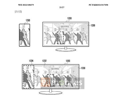 brevet Samsung ecran etirable