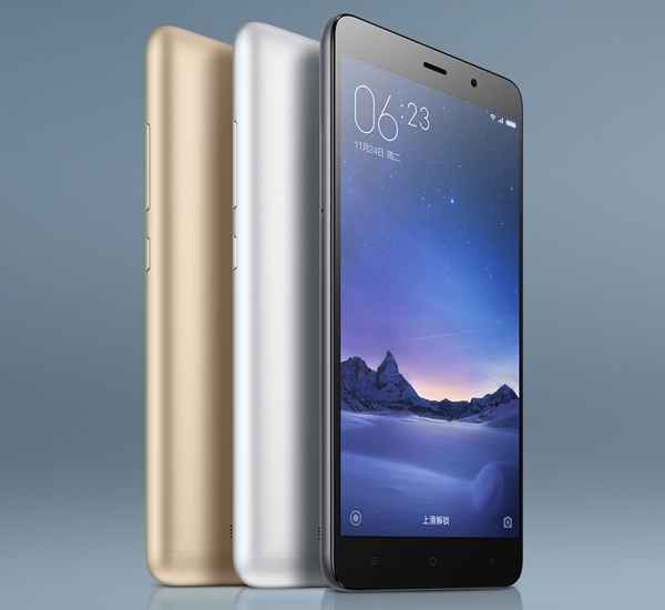 Xiaomi annonce le Redmi Note 3 Pro en Chine