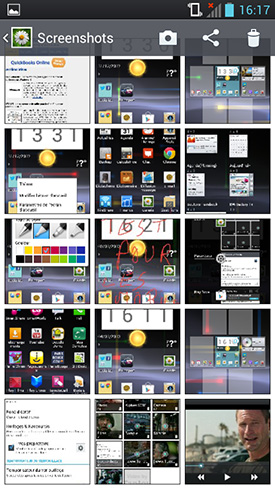 LG Optimus L9 : screenshots