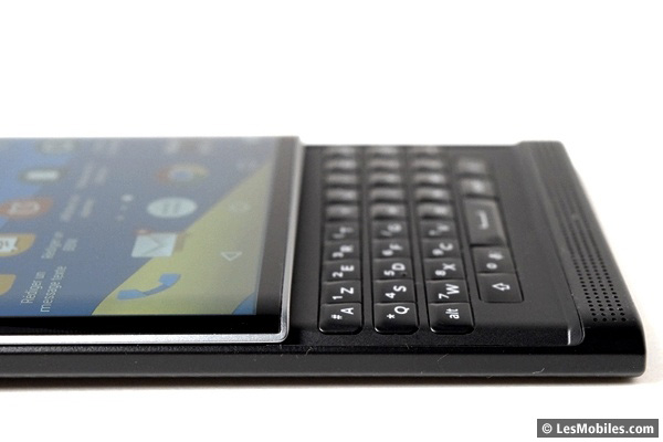 Blackberry Priv : clavier physique