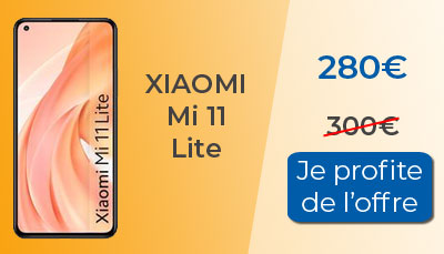 Soldes : Xiaomi Mi 11 LIte à 280? chez Fnac