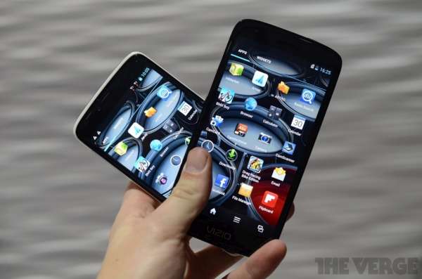 Vizio : deux smartphones Android de 5 et 4,7 pouces alléchants... pour la Chine (CES 2013)
