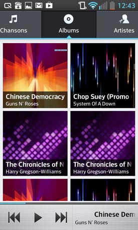 LG Optimus L5 II : lecteur vidéo