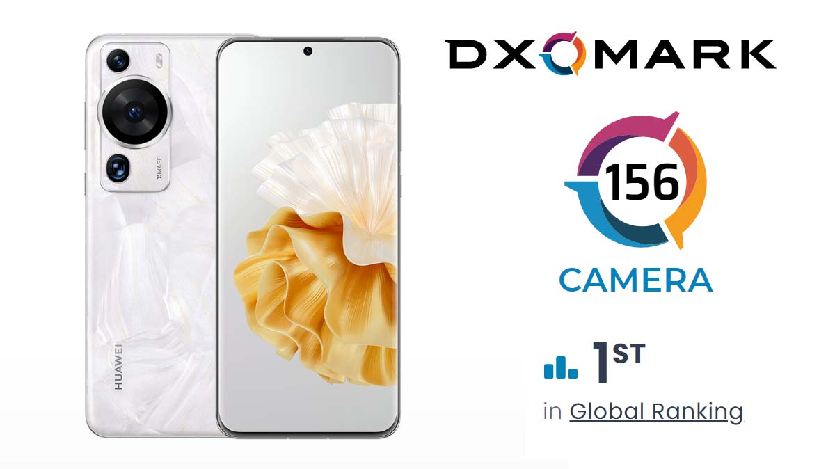 Nouveau classement des meilleurs photophones selon DxOMark: Huawei P60 Pro, Google Pixel 7 Pro, Honor Magic5 Pro, iPhone 14 Pro Max et Huawei Mate 50 Pro