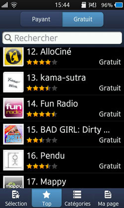 Test Samsung Galaxy Wave 3 processeur 1,4 GHz dos coulissant écran super amoled 4 pouces 5 mégapixels Bada 2.0 Live Panel Samsung Apps