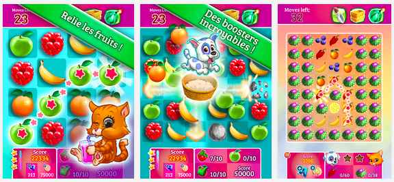 Square-Enix présente Smoothie Swipe, son concurrent à Candy Crush Saga