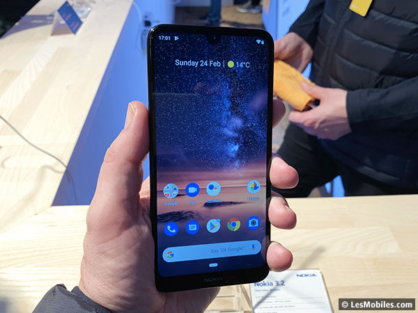 Nokia 3.2 : le successeur du Nokia 3.1 est officiel (MWC 2019)