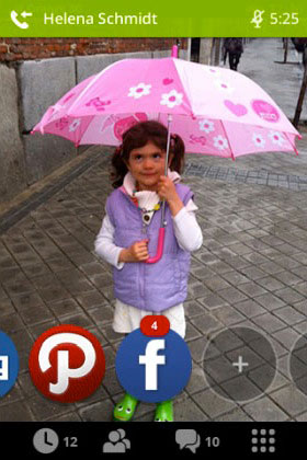 capture d'écran de Firefox OS