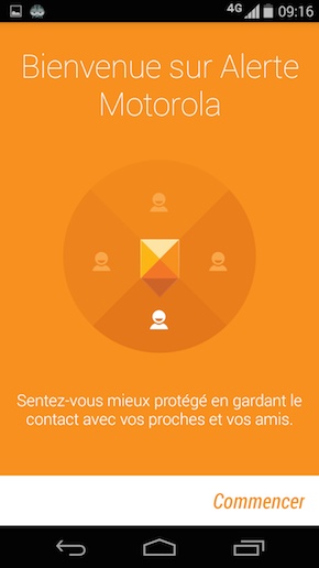 Moto G 4G application