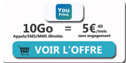 forfait YouPrice Le one
