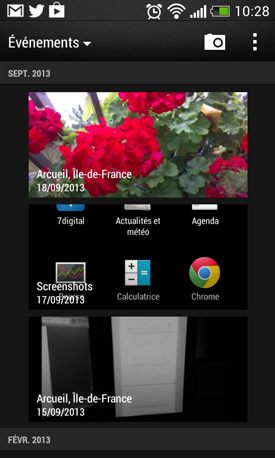 HTC Desire 500 : galerie