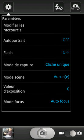 Test Samsung Galaxy S Advance : système d'exploitation + interface