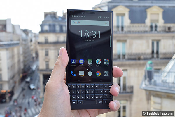Prise en main du BlackBerry KEY2 : pour l’amour du clavier physique