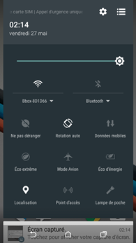 HTC Desire 530 : réglages rapides