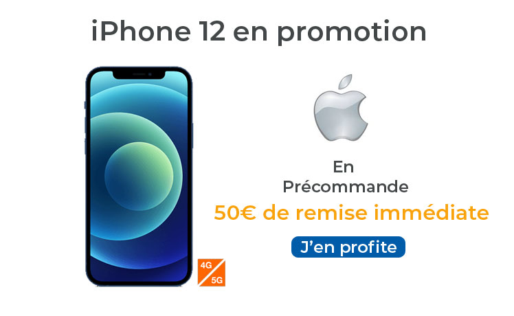 iPhone 12 : Sosh offre 50 € de remise pour les abonnés et paiement en plusieurs fois sans frais