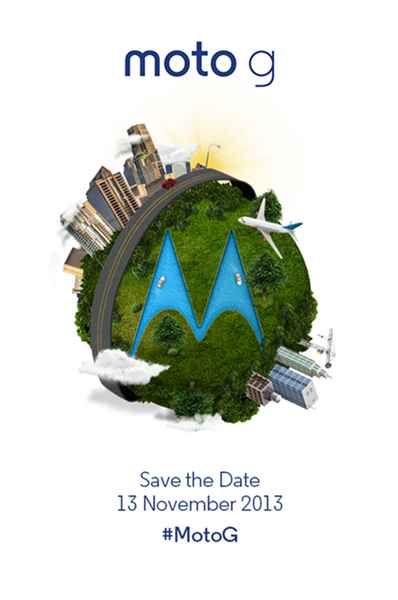 Motorola Moto G : à découvrir le 13 novembre