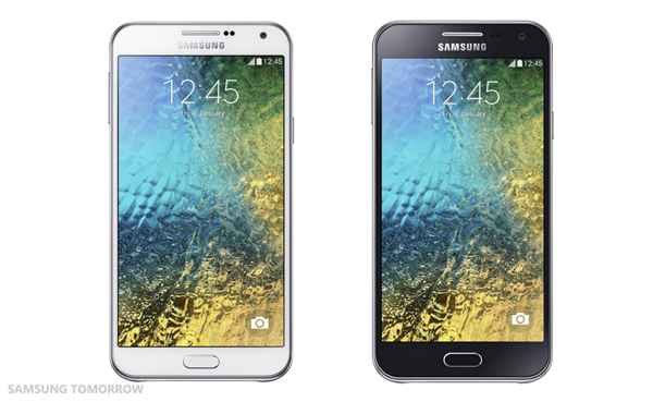 Samsung lance les Galaxy E5 et E7 en Inde