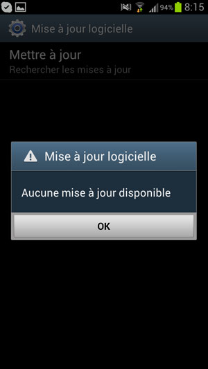 Samsung Galaxy S3 première mise améliore la stabilité