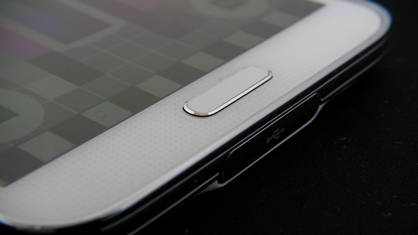 Samsung Galaxy S5 : lecteur d'empreinte