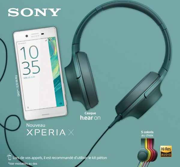 Sony Xperia X : un accessoire désormais offert avec les pré-commandes