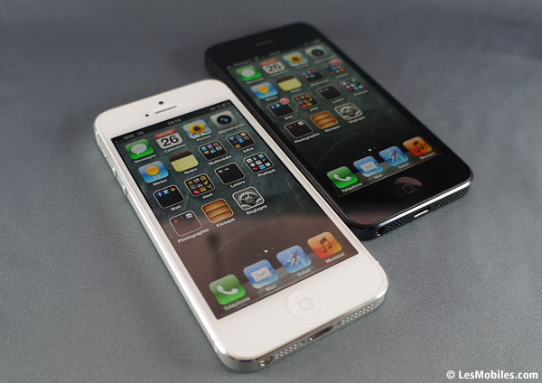 Comparatif photos iPhone 5 blanc vs noir vs iPhone 4S