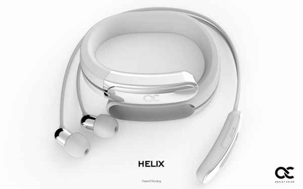 Helix : un bracelet pratique plus qu'intelligent, avec ses écouteurs sans fil intégrés