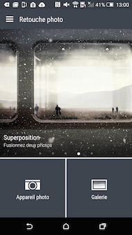 HTC One M9 application