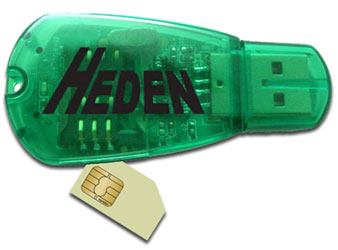 Heden propose un lecteur de carte SIM
