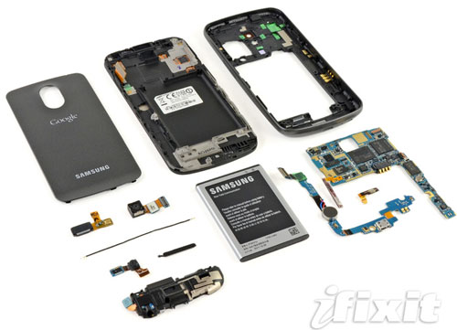 Le Samsung Galaxy Nexus mis à nu 